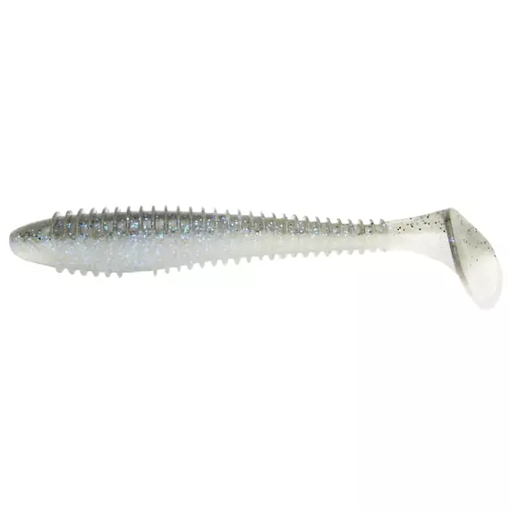 Силікон Keitech Swing Impact Fat 5.8" #440 Electric Shad (4 шт / уп) к:electric shad, Довжина силікону: 5.8" (14.7 см), Колір силікону: #440 Electric Shad, фото 