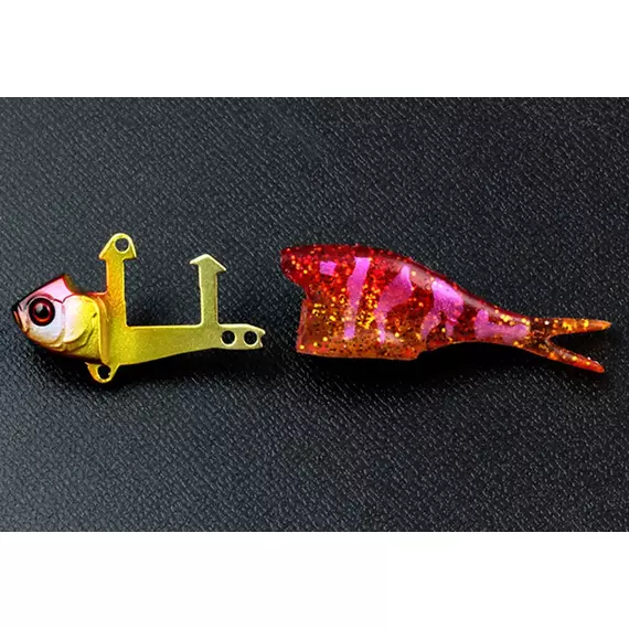 Воблер Jackall Jeublu 52S 52mm 6.4g Maruhata Suji Shrimp, Размер/Вес: 52мм/6.4г, Цвет воблера: Suji Shrimp, фото , изображение 2