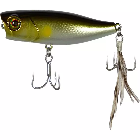 Воблер Jackall Chubby Popper 42F 42mm 3.3g Ayu, Розмір/Вага: 42мм/3.3г, Колір воблера: Ayu, фото 