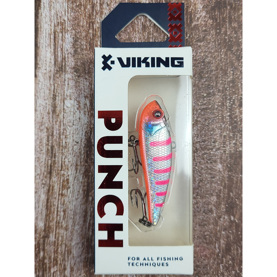 Воблер Viking Fishing Punch Vib 60mm 15g #23 Japanese Orange, Размер/Вес: 60mm/15g, Цвет воблера: Japanese Orange, фото , изображение 3