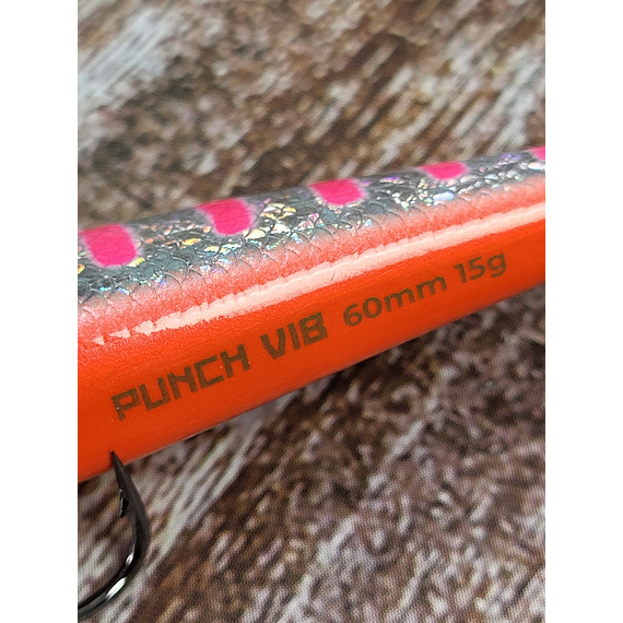 Воблер Viking Fishing Punch Vib 60mm 15g #23 Japanese Orange, Размер/Вес: 60mm/15g, Цвет воблера: Japanese Orange, фото , изображение 6