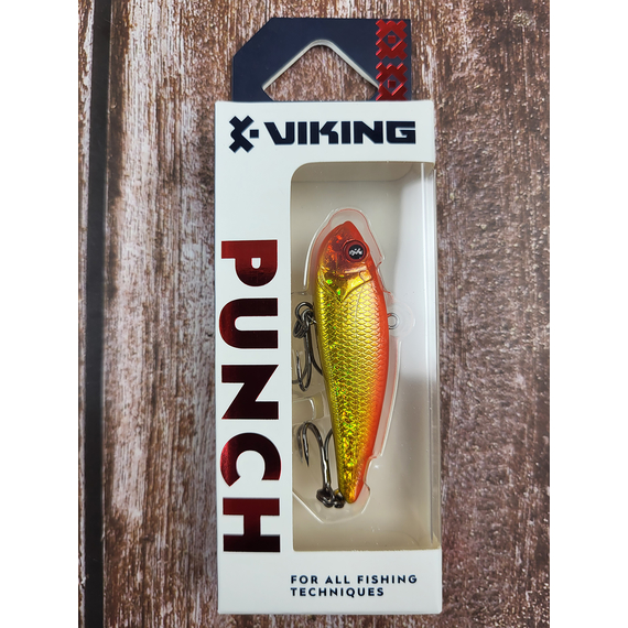 Воблер Viking Fishing Punch Vib 60mm 15g #25 Candle Flame, Размер/Вес: 60mm/15g, Цвет воблера: Candle Flame, фото , изображение 3