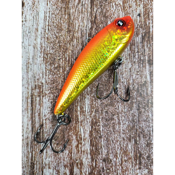 Воблер Viking Fishing Punch Vib 60mm 15g #25 Candle Flame, Размер/Вес: 60mm/15g, Цвет воблера: Candle Flame, фото , изображение 5