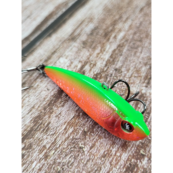Воблер Viking Fishing Punch Vib 60mm 15g #27 Scarlet King, Розмір/Вага: 60mm/15g, Колір воблера: Scarlet King, фото , изображение 6