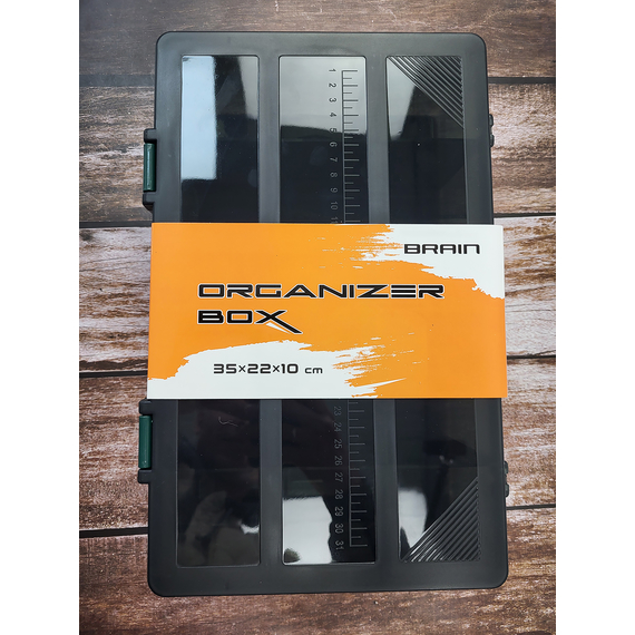 Коробка Brain Organizer Box #499 35*х22х10cm (15sec), Размер сумки: 35x22x10см (15 секцій), фото , изображение 5