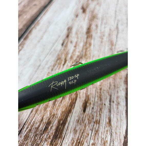 Воблер OSP Asura Rudra 130SP 130mm 20.0g M14 Mat tiger (1.8m), Колір воблера: M14, фото , изображение 5