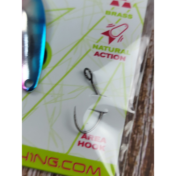 Блешня Select Welldy 2.5g 31mm #04 Fancy Silver, Вага блешні: 2.5, Колір блешні: #04 Fancy Silver, фото , изображение 5