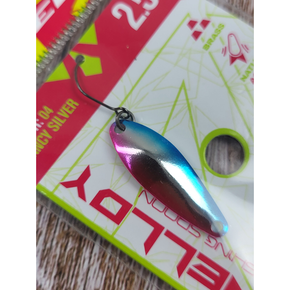 Блешня Select Welldy 2.5g 31mm #04 Fancy Silver, Вага блешні: 2.5, Колір блешні: #04 Fancy Silver, фото , изображение 6
