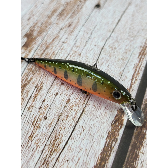 Воблер ZipBaits Rigge Flat 50S, 50mm 5.3g #126 (0.4-1.1m), Розмір/Вага: 50mm-S/5.3g, Колір воблера: #126, фото , изображение 6