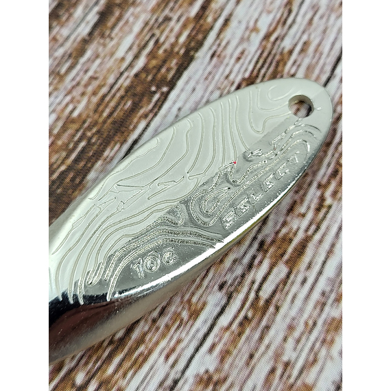 Мормышка-кастмастер Select AspMaster 10.0g 45mm, цвет: GSMS, Размер/Вес: 10g/45mm, Цвет блесны: GSMS, фото , изображение 6