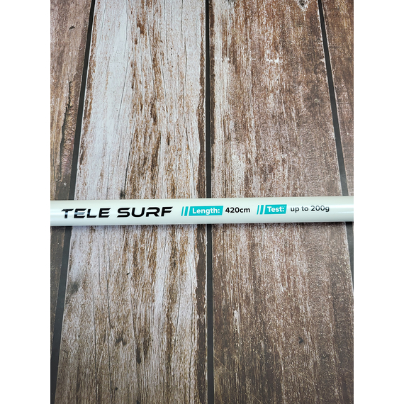 Удилище серфовое Brain Axent Tele Surf 4.20m max 200g, фото , изображение 6