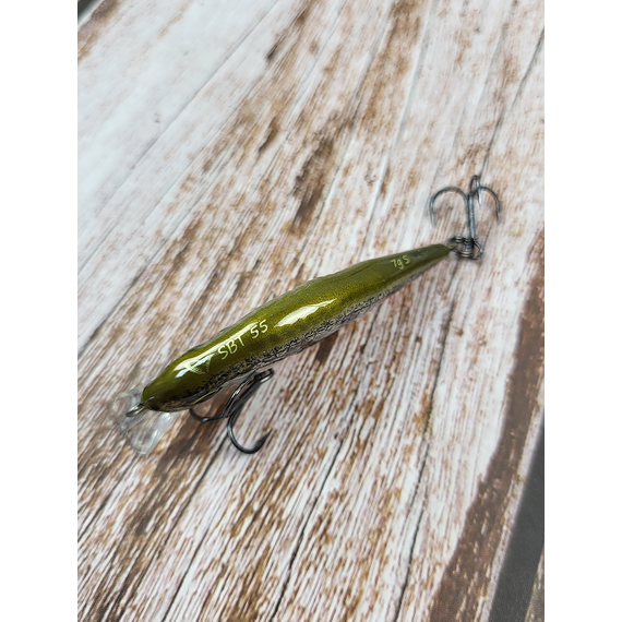 Воблер Savage Gear 3D Sticklebait Twitch S 55mm 7.0g Olive Smolt, Размер/Вес: 55мм/7г, Цвет воблера: Olive Smolt, фото , изображение 5