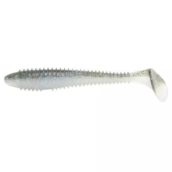 Силікон Keitech Swing Impact Fat 4.8" #440 Electric Shad (5 шт / уп) к:electric shad, Длина силикона: 4.8" (12.2 см), Расцветка силикона: #440 Electric Shad, фото 