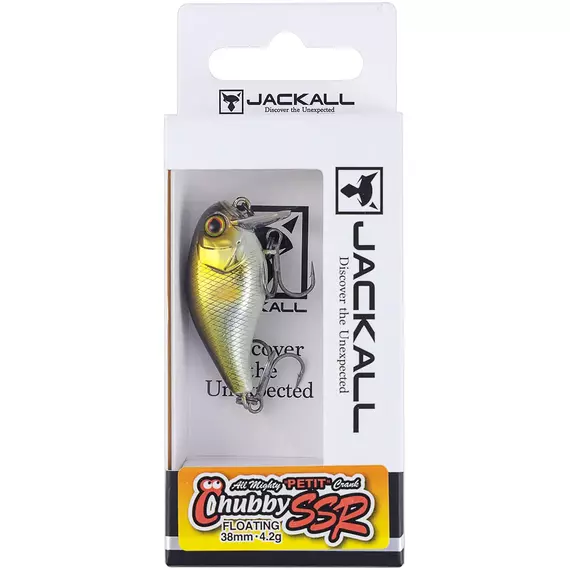 Воблер Jackall Chubby 38 SSR 38mm 4.2g HL Ayu, Размер/Вес: 38мм/4.2г, Цвет воблера: HL Ayu, фото , изображение 2