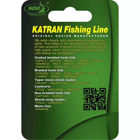 Повідцевий матеріал Katran Hamelion 20m 25lb, фото , изображение 3