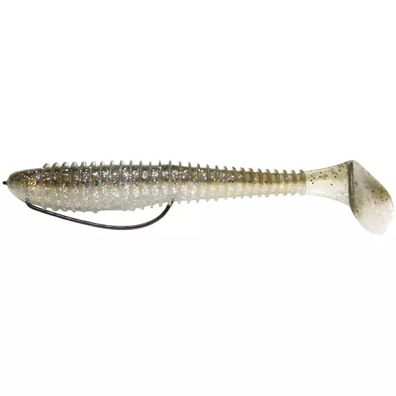 Силікон Keitech Swing Impact Fat 4.3" #440 Electric Shad (6 шт / уп) к:electric shad, Довжина силікону: 4.3" (10.9 см), Колір силікону: #440 Electric Shad, фото , изображение 2