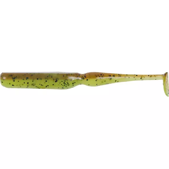 Силікон Keitech Swing Bait 2.8" #401 Green PumpkinPP.Chart (8 шт/уп), Довжина силікону: 2.8" (7.1 см), Колір силікону: #401 Green PumpkinPP.Chart, фото 