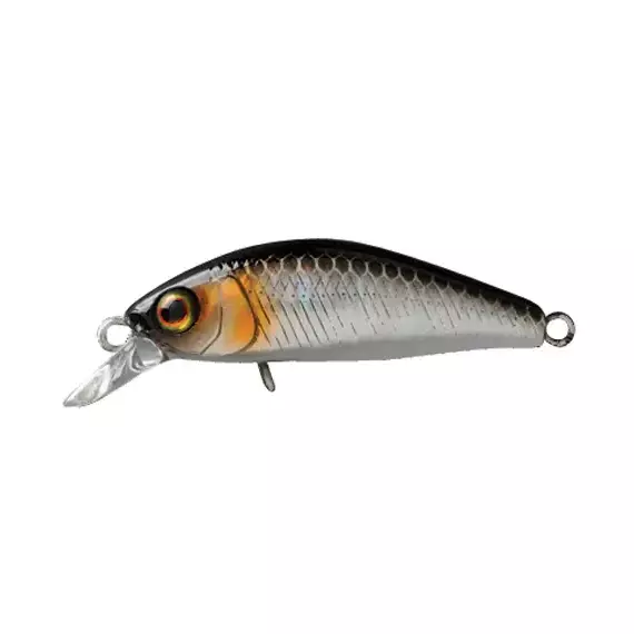 Воблер Jackall Chubby Minnow 35SP 35mm 2.3g HL Silver&Black, Размер/Вес: 35мм/2.3г, Цвет воблера: HL Silver&Black, фото 