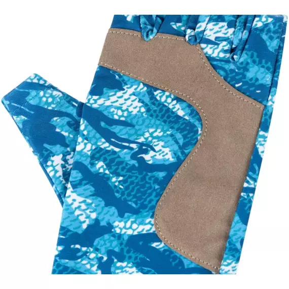 Рукавички Favorite Solar Fishing Gloves 5 Cut L/XL white/blue, Размер: L/XL, Модель: White/Blue, фото , изображение 3