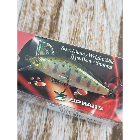 Воблер ZipBaits Rigge 35F, 35мм 2.0г #851 (0.3-0.8m), Размер/Вес: 35mm/2.0g, Цвет воблера: #851, фото , изображение 4