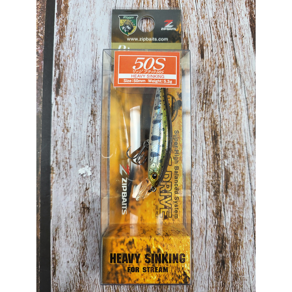 Воблер ZipBaits Rigge Flat 50S, 50mm 5.3g #810H (0.4-1.1m), Размер/Вес: 50mm-S/5.3g, Цвет воблера: #810H, фото , изображение 2