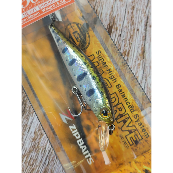 Воблер ZipBaits Rigge Flat 50S, 50mm 5.3g #810H (0.4-1.1m), Размер/Вес: 50mm-S/5.3g, Цвет воблера: #810H, фото , изображение 4