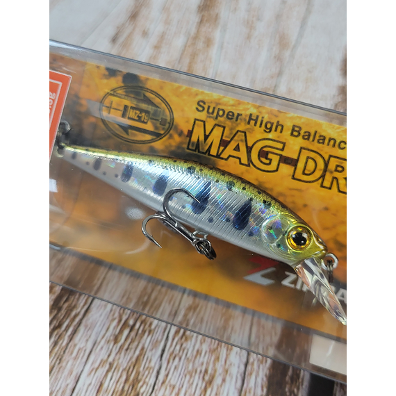 Воблер ZipBaits Rigge Flat 50S, 50mm 5.3g #810H (0.4-1.1m), Размер/Вес: 50mm-S/5.3g, Цвет воблера: #810H, фото , изображение 5
