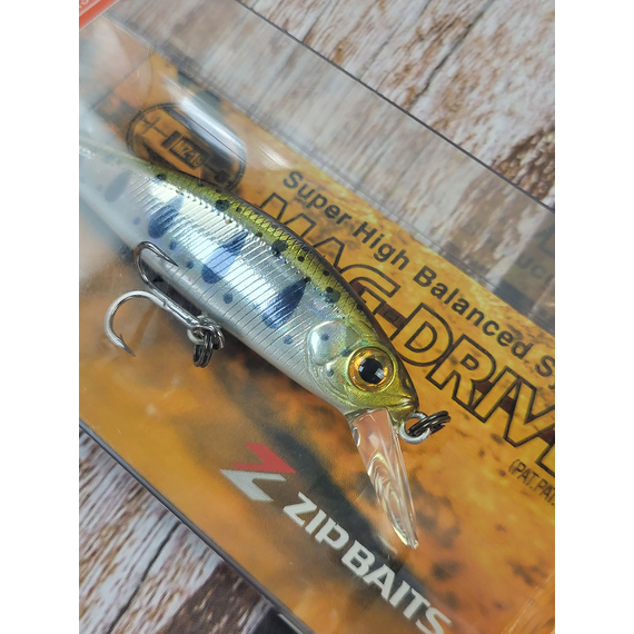 Воблер ZipBaits Rigge Flat 50S, 50mm 5.3g #810H (0.4-1.1m), Размер/Вес: 50mm-S/5.3g, Цвет воблера: #810H, фото , изображение 6