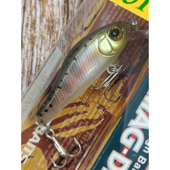 Воблер ZipBaits Rigge Flat 50S, 50мм 5.3g #851 (0.4-1.1m), Размер/Вес: 50mm-S/5.3g, Цвет воблера: #851, фото , изображение 5