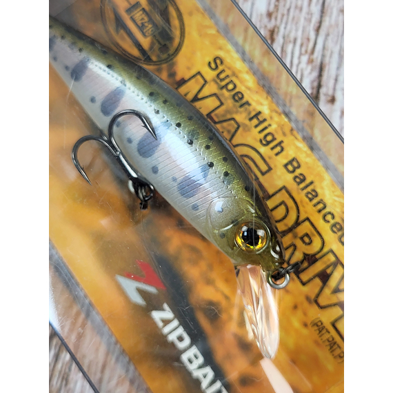 Воблер ZipBaits Rigge Flat 45S 45мм 3.8g #851, Размер/Вес: 45мм/3.8г, Цвет воблера: 851, фото , изображение 5