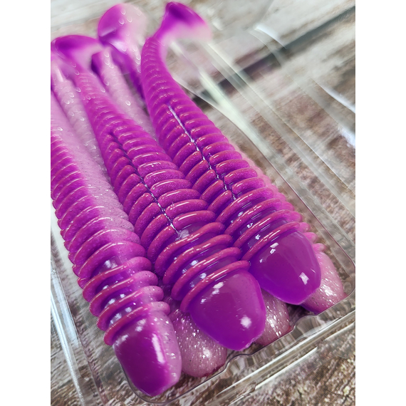 Силикон Keitech Swing Impact 4.5" (6 шт/упак), цвет: pal#14 glamorous pink, Длина силикона: 4.5" (11.4 см), Расцветка силикона: PAL#14 Glamorous Pink, фото , изображение 7