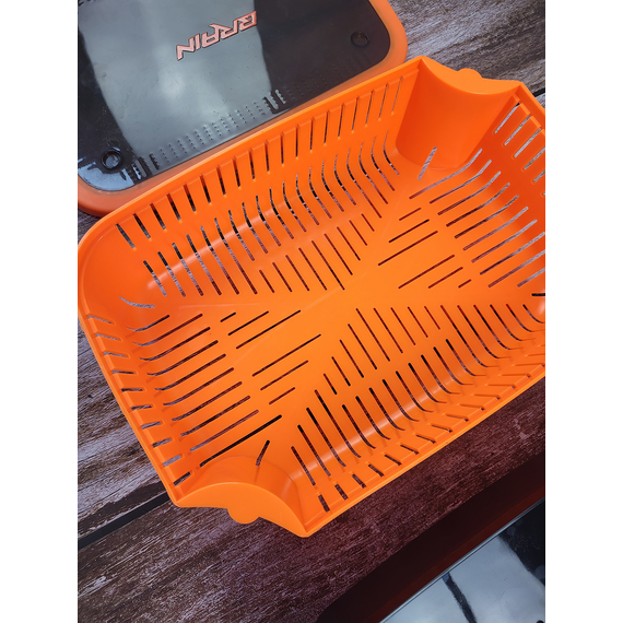 Ємність Brain Pellet/Bait box 26x18x9cм 3,0л (з ситом), Розмір ємності: 3.0л (26x18x9cм), фото , изображение 6