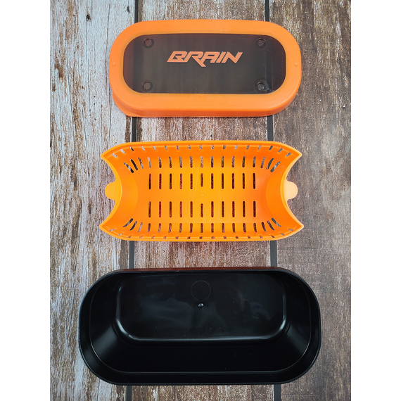 Ємність Brain Pellet/Bait box 17x7.5x6см 0,57л (з ситом), Розмір ємності: 0.57л (17x7.5x6см), фото , изображение 5