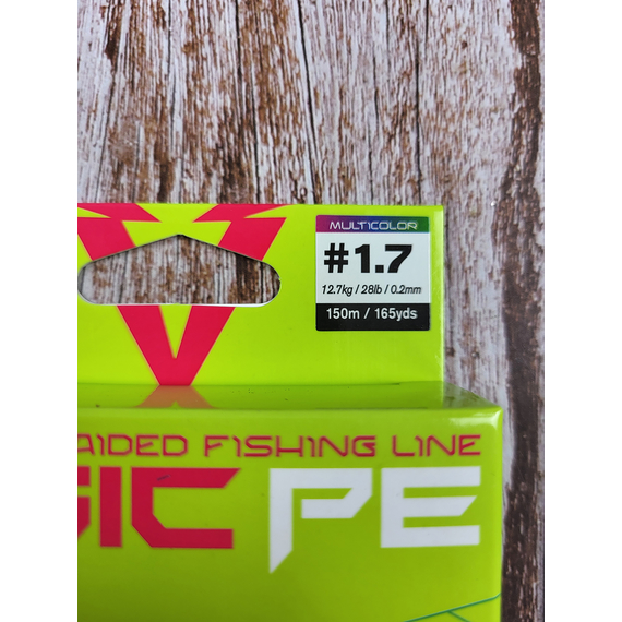Шнур рыболовный Select Basic PE 150m, 0.20mm, 28Lb/12.7kg, цвет: разноцветный, Диаметр: 0.20mm, Размотка: 150m, Выберите цвет: мультиколор, фото , изображение 9