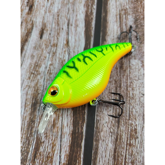 Воблер X-Fish Bobby 60F 60мм 9.5g #050 (1.8-2.3m), Размер/Вес: 60mm/9.5g, Цвет воблера: 050, фото , изображение 8