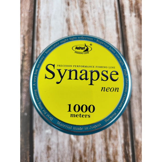 Леска Katran Synapse Neon 1000m (neon-yellow) 0.255mm 11.55lb, Диаметр: 0.25, Размотка: 1000m, фото , изображение 19