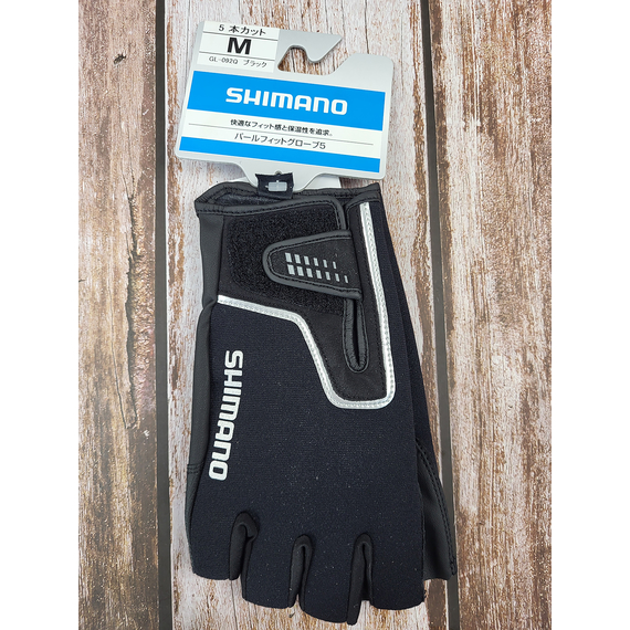 Перчатки Shimano Pearl Fit 5 Gloves M Black, фото , изображение 2