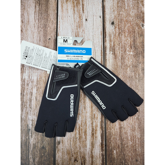 Перчатки Shimano Pearl Fit 5 Gloves M Black, фото , изображение 3