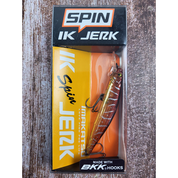 Воблер Imakatsu IK Spin Jerk 65mm 4.2g #79 (0.5-1.0m), Колір воблера: 79, фото , изображение 2