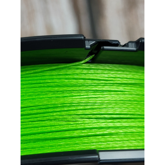 Шнур Shimano Kairiki 8 PE 150m 0.35mm 39.5kg (Japan), Діаметр: 0.35mm, Розмотування: 150m, Колір: салатовий, фото , изображение 11