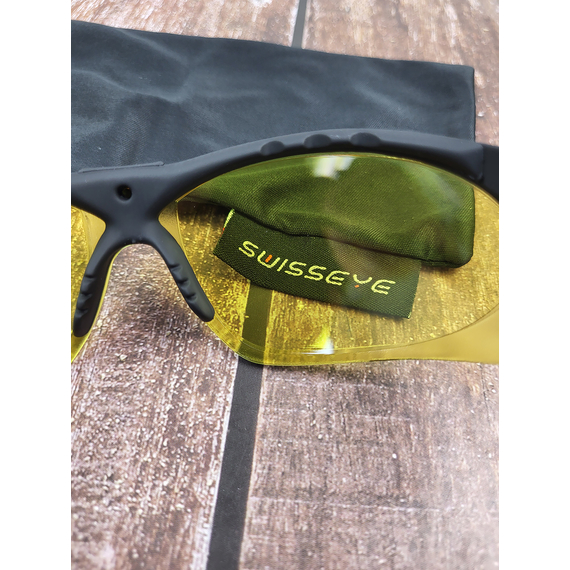 Окуляри балістичні Swiss Eye Lancer. Колір - чорний (жовте скло), фото , изображение 6