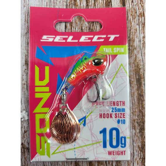 Тейл-спинер Select Sonic 10.0g #04, Вес: 10г, Цвет блесны: 4, фото , изображение 3