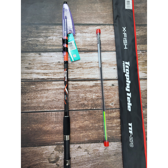 Вудилище фідерне X-Fish Trophy Tele Feeder 2.70m max 160g, Модель: 2.70m, фото , изображение 10