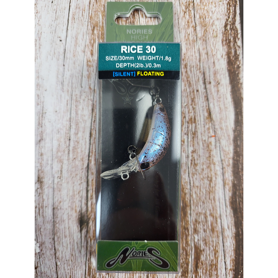 Воблер Nories Rice 30мм 1.8g #345, Размер/Вес: 30мм/1.8г, Цвет воблера: 345, фото , изображение 3