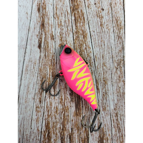 Воблер Jackall TN38 38mm, 5.1g, Dragon Fruit Mat Tiger (раттлин), Размер/Вес: 38мм/5.1г, Цвет воблера: Dragon Fruit Mat Tiger, фото , изображение 4