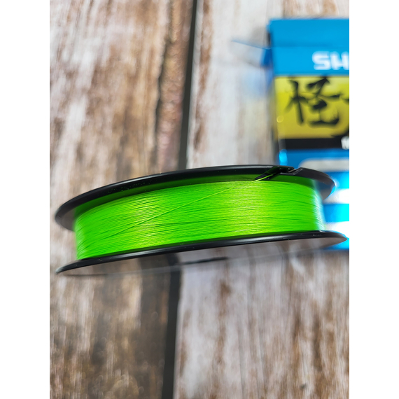 Шнур Shimano Kairiki 8 PE 150m 0.16mm 10.3kg салатовий (Japan), Діаметр: 0.16mm, Розмотування: 150m, Колір: салатовий, фото , изображение 11