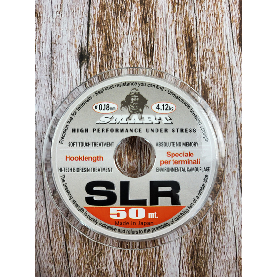 Волосінь Smart SLR 50m 0.18mm 4.12kg, Диаметр: 0.18mm, Размотка: 50m, фото , изображение 5