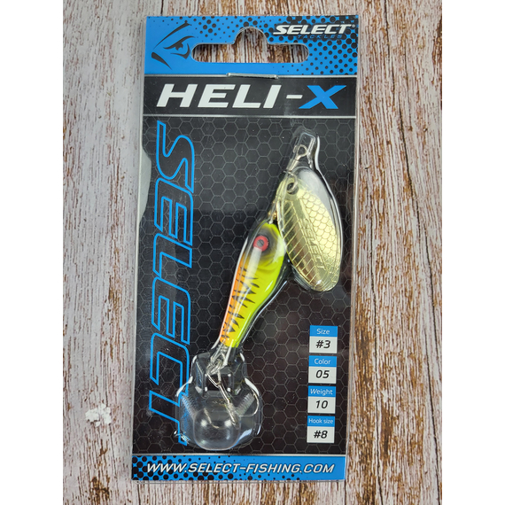 Мормышка Select Heli-X №3 10.0g #05, Вес: 10г, Цвет блесны: 05, фото , изображение 2