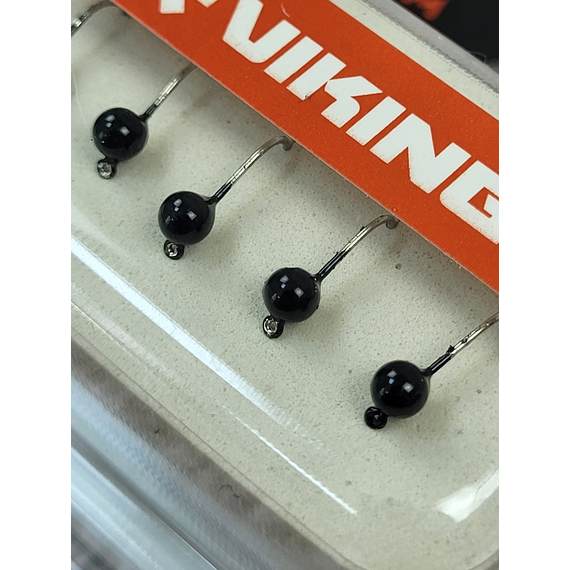 Мормышка вольфрамовая Viking Fishing Round 0.19g 2.5mm Black (5шт), Размер/Вес: 2.5мм/0.19г, Цвет мормышки: Black, фото , изображение 6