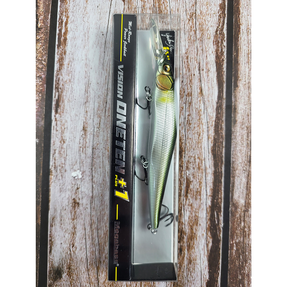 Воблер Megabass Vision Oneten 1 SP 110mm 14.0g Takumi Seochi Ayu, Розмір/Вага: 110мм/14г, Колір воблера: Takumi Seochi Ayu, фото , изображение 2